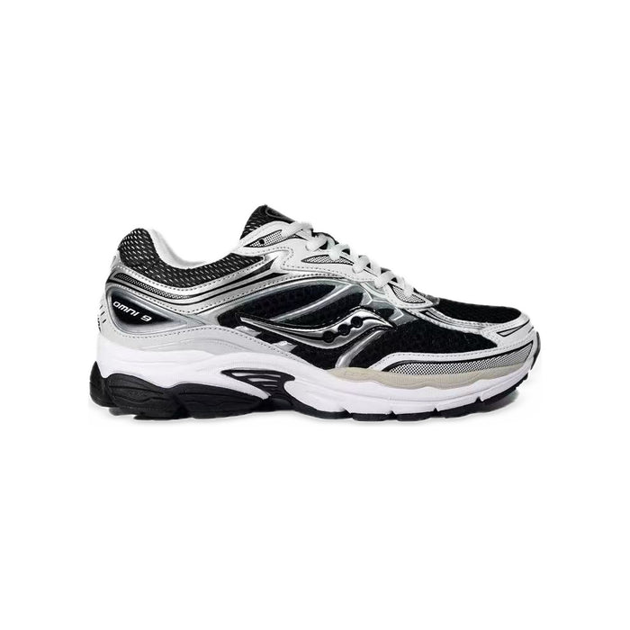 Saucony ProGrid Omni 9 – Argent / Noir / Blanc