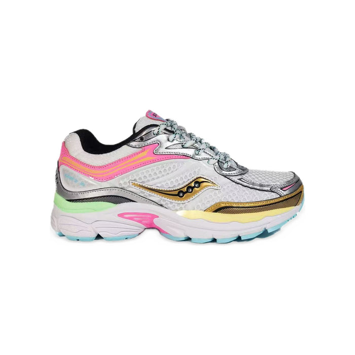 Saucony ProGrid Omni 9 – Blanc / Rose / Or