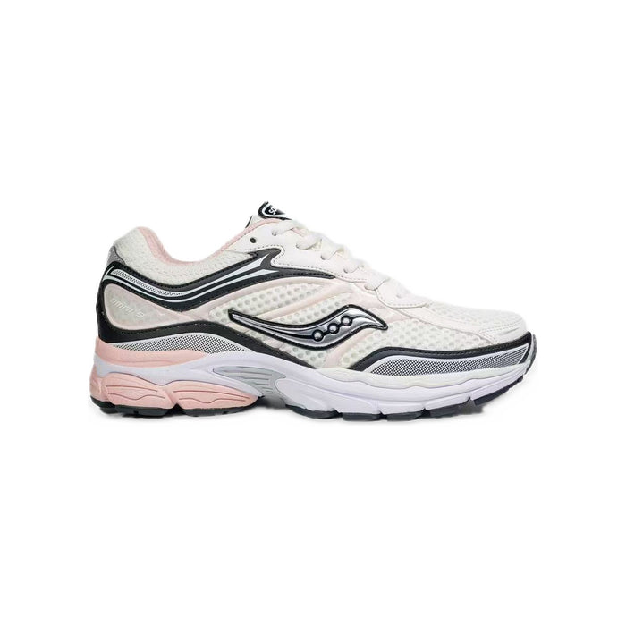 Saucony ProGrid Omni 9 – Blanc / Rose Pâle / Noir