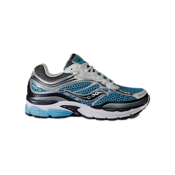 Saucony ProGrid Omni 9 – Bleu Océan / Argent / Noir
