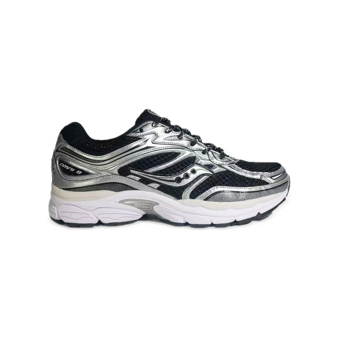 Saucony ProGrid Omni 9 – Noir / Argent / Blanc