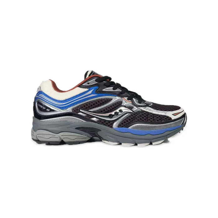 Saucony ProGrid Omni 9 – Noir / Bleu Royal / Gris