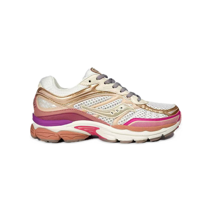 Saucony ProGrid Omni 9 – Or / Crème / Fuchsia