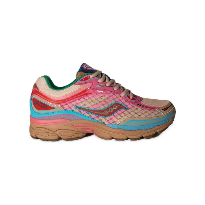 Saucony ProGrid Omni 9 – Rose / Pêche / Turquoise